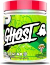 GHOST Legend All Out Pre-Workout Powder, Warheads Sour Green Apple - 20 Servings - Pre-Workout Supplement for Men & Women - Energy & Pumps - Caffeine, L-Citrulline, & Beta Alanine Blend - Sugar Free 2