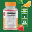 Lifeable Calcium Magnesium Kids + B Complex Kids, Gummies Bundle - Great Tasting, Vitamin Supplement, Gluten Free, GMO Free, Chewable Gummy 3