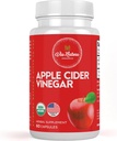 Apple Cider Vinegar Capsules 1000mg | Organic Herbal Supplement | 60 Capsules 2