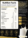 NATURE TARGET Whey Isolate Protein Powder, Unflavored, 25g Protein, Low Carb Protein Powder, Sugar-Free, for Men & Women, 5.5g BCAAs, Rich in Fibers & Minerals, 1.1 Pound (500g) 3