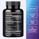DR. EMIL NUTRITION EZ Doze Melatonin-Free Natural Sleep Aid with L-Theanine, GABA & 5HTP - Extra Strength Sleeping Pills for Adults - Safe and Non-Habit Forming (60 Veggie Capsules) 3