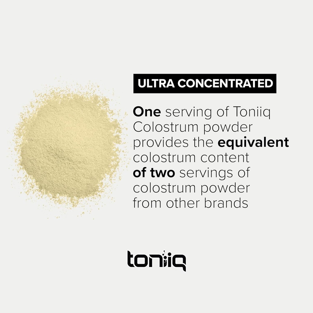 Ultra High Strength Bovine Colostrum Powder - 50% IgG - 2,000mg per Serving - Third Party Tested for Potency - Supports Immune, Gut, and Skin Health - 30 Servings -Premium Bovine Colostrum Supplement 6