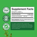 Chromium Picolinate 200mcg Mineral Supplements - Natural Chromium Supplement for Sugar Balance Muscle Growth Brain Booster Heart Health - Natural Pre Workout for Men and Women 4