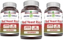 Amazing Formulas Red Yeast Rice 1200mg Per Serving Capsules Supplement | Non-GMO | Gluten Free | Made in USA (120 Count | 3 Pack) 2