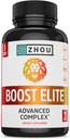 Zhou Boost Elite - Energy Supplement, Natural Muscle Support Pills for Men with Tribulus, Fenugreek, Ginseng, and Maca - 90 Veggie Capsules 2