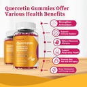 Turmeric Curcumin Gummies with Ginger and Black Pepper Herbal Supplement, Immune Support, Healthy Skin, and Joint Health, for Women, Men and Kids - 60 Orange Flavored Gummies 3