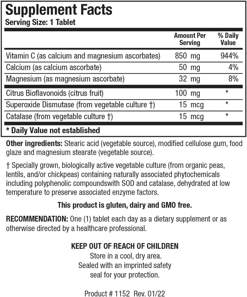 Biotics Research Bio C Plus 1000 Antioxidant, High Potency, Bioflavonoids, Supports Healthy Immune Response, Builds Collagen, Healthy Skin, Cartilage and Joint Support 100 Tablets 3