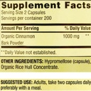 Spring Valley Cinnamon 1000 mg Dietary Supplement, 400 Count Capsules with Pill Organizer 2