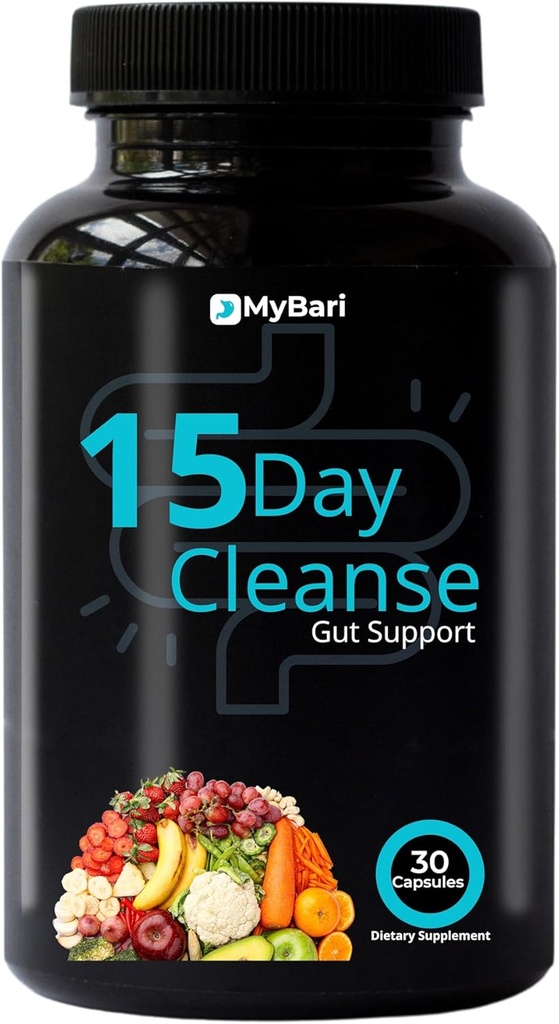 15 Day Cleanse - Gut and Colon Support - Advanced Gut Cleanse Detox for Women & Men with Senna, Cascara Sagrada & Psyllium Husk - Non-GMO - Made in USA - 30 Capsules 2