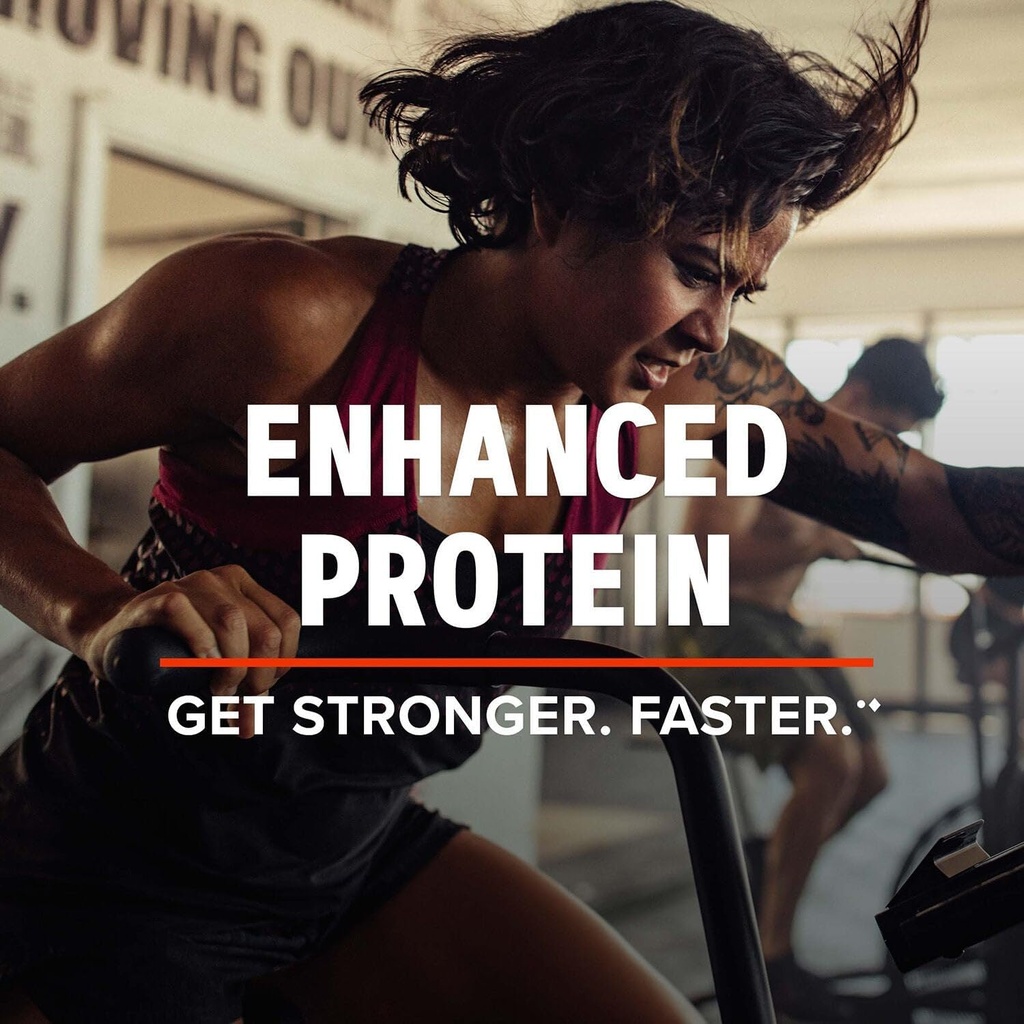 GNC AMP Wheybolic Clinically Proven Protein Powder, 40g Whey Protein, BCAA, Leucine, Increases Muscle Strength, Muscle Building, 3rd Party Tested, Gluten Free, Classic Vanilla, 25 Servings 4