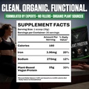vedge Vegan Protein Powder - Plant Protein Powder with Pea, Pumpkin & Sunflower - USDA Organic, Amino Acids, Dairy Free, Gluten Free, Soy Free, Keto, Non GMO - Cold Brew Latte - 20 Servings 4
