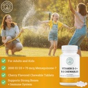 Women's Daily 7 Essentials & Vitamin D3 + K2 Chewables Bundle 6