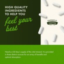 Swanson Triple Magnesium Complex - Mineral Supplement - Natural Support - Featuring Citrate, Oxide & Aspartate - (100 Capsules, 400mg Each, 3 Pack) 6