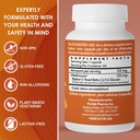 Ultra Strength Immunity - Clinically Proven Immune Support - Wellmune Highly Purified Beta Glucan - Gluten-Free, Non-allergenic, Non-GMO and Vegan Capsules - 60 Capsules, 125 mg 4