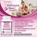 Purely Optimal Women’s Probiotics 60 Billion CFU – Supports Digestive & Vaginal Health, Odor Control, pH Balance – with Prebiotics & Cranberry – Shelf-Stable Probiotics for Women, 30 Capsules 5