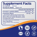 Mimi's Miracle Glutathione Spray, Sublingual Antioxidant, Reduced Glutathione Supplement with Ascorbic Acid, Blueberry & Pomegranate Extracts, Spray Dosage for Adults & Kids, 2 Ounces 3