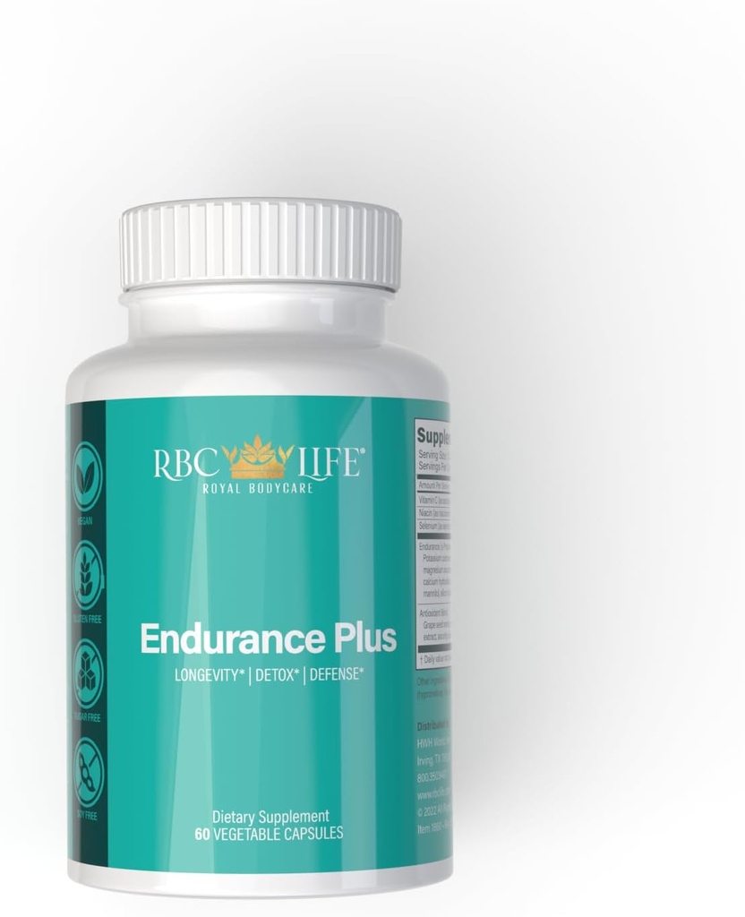 Endurance Plus (Formerly Microhydrin Plus) 60caps 2