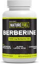 Healthy Delights Nature Fuel Berberine Capsules, Berberine Supplement, with Berberine HCl, Chromium Picolinate, Alpha Lipoic Acid, and Cinnamon Bark, 60 Count, 30 Servings 2