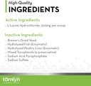 Tomlyn Immune Support Daily L-Lysine Supplement, Fish-Flavored Lysine Powder for Cats and Kittens, 4 Pack 6