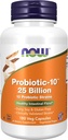 NOW Foods, Probiotic-10™, 25 Billion, with 10 Probiotic Strains, Dairy, Soy and Gluten Free, Strain Verified, 180 Veg Capsules 2