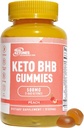 Real Ketones Keto BHB Gummies - Keto Gummies with BHB Exogenous Ketones for Enhanced Performance Energy Focus and Keto Diet Support - High Strength Sugar Free Keto Gummy - 30 Servings (Peach) 2
