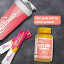 Real Ketones Keto BHB Gummies - Keto Gummies with BHB Exogenous Ketones for Enhanced Performance Energy Focus and Keto Diet Support - High Strength Sugar Free Keto Gummy - 30 Servings (Peach) 6