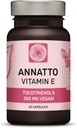 Annatto Tocotrienols Vegan Vitamin E Supplement, Tocopherol Free, Eannatto Capsules Without PAH's and contaminants - Improved from Deltagold - 200mg - Non-GMO & Antioxidant (30) 2