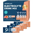 Venture Pal High Sodium Sugar Free Electrolytes Powder Packet - Hydration Packets with Vitamin, Sodium & Potassium | Zero Calories | Vegan, Keto & Paleo Friendly Electrolyte Drink Mix - 30 Sticks