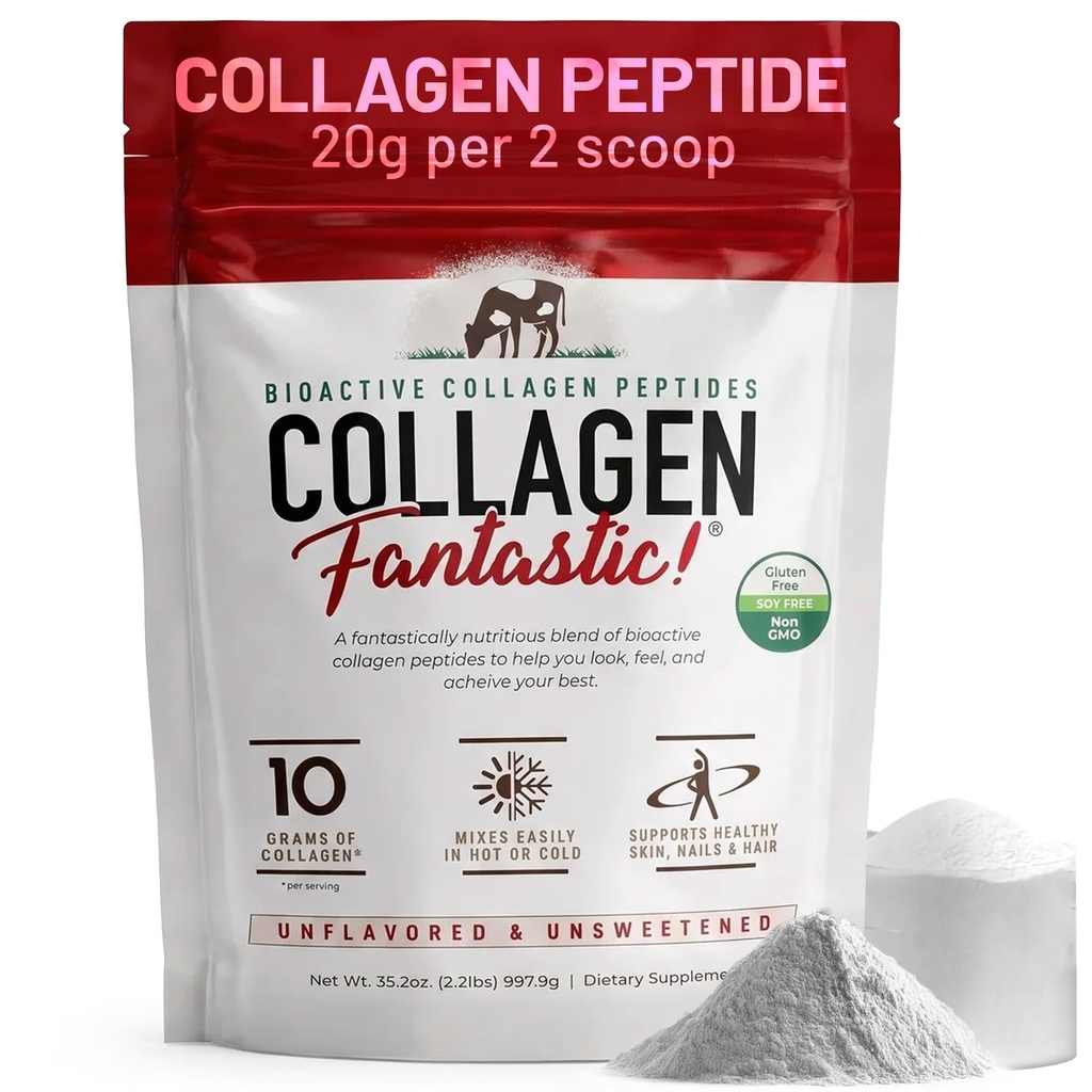 Collageen Peptides Powder Unflavored 2.2lb 