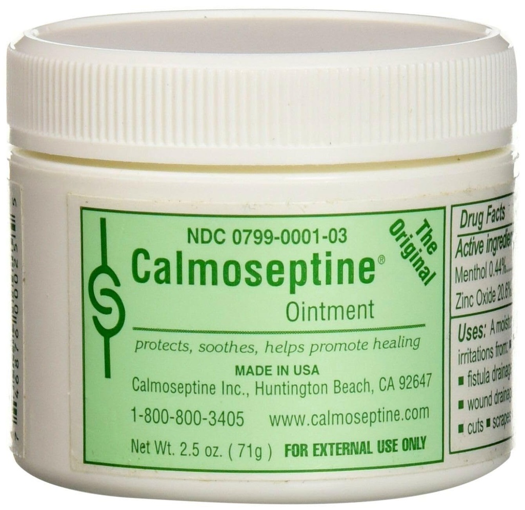 Calmoseptine Zalf - 2,5 Oz Jar Elke (verpakking van 3)
