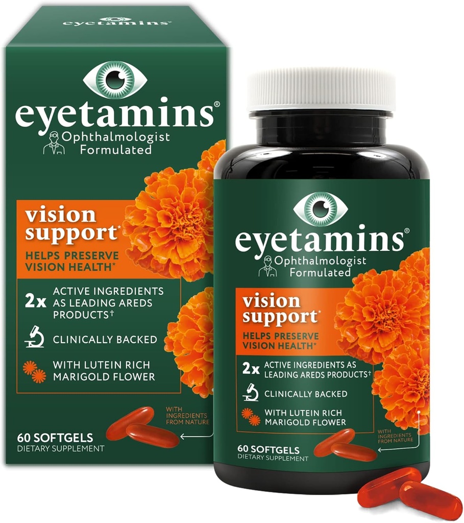 eyetamins Vision Support - 60 Capsules