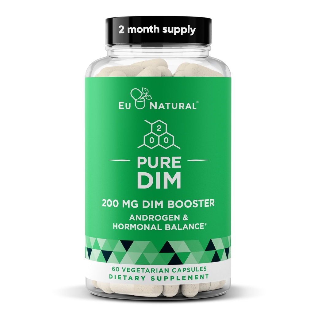 DIM supplement Pure 200 Mg voor vrouwen of mannen 