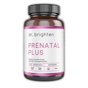 Dr. Brighten Prenatal Plus - Vrouwen Formulatie, Actieve B Vitaminen, Mineralen, Antioxidanten voor zwangere of verzorgende moeders, Niet-GMO Veganist, Geen Gluten, Geen soja - 180 Capsules
