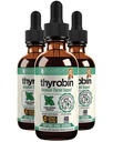 Thyrobin - Advanced Thyroid Support Supplement - vloeibare levering voor betere absorptie - Jodium, Stinging Nettle, Kelp, Astragalus, Ashwagandha en meer!