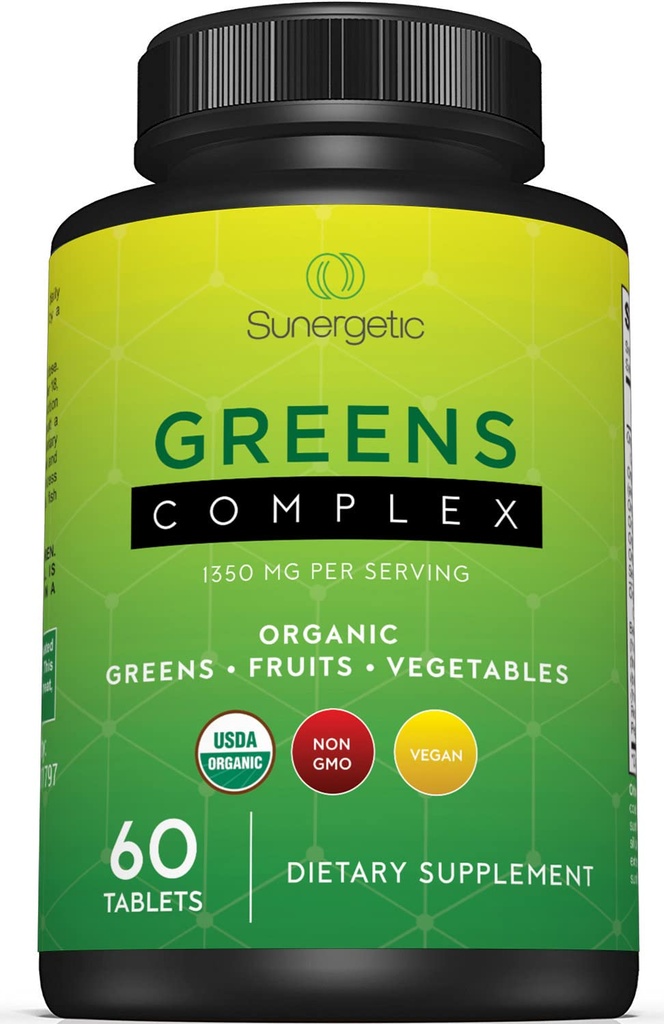 Premium USDA Biologische Groenen Superfood Tablets 