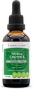 Tribal Crohn's Kruidenextract Alcoholvrij, Tinctuur, Glycerite Slippery Elm, Peterselie, Marshmallow, Turmeric, Frankincense, Green Tea. Gut en Bowel Formule 2 oz