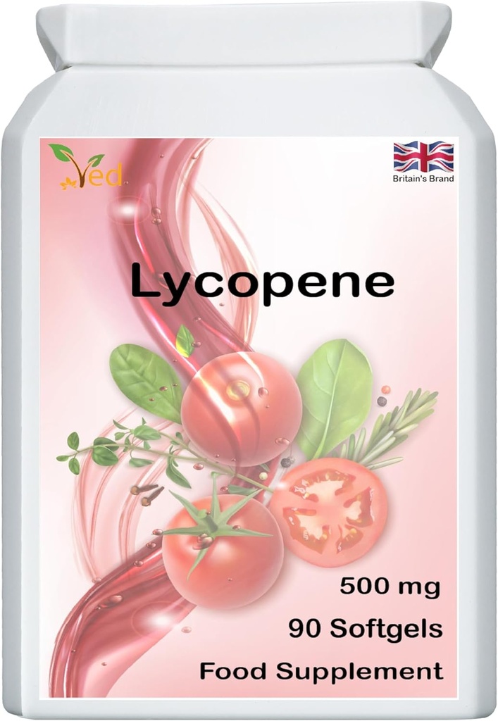 Lycopeen 500 mg 90 Softgel, 3 maanden voorraad.