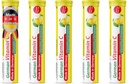 T&D Duitse vitamine C 180 mg - 40 Veganische drank Bruistabletten - Citroen Lime smaak - Made in Germany