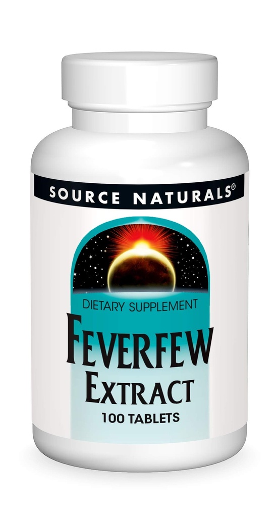 Bron Naturals Koorts weinig Extract - Ondersteunt gezonde hersenfunctie* - 100 tabletten