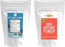 Bundel Fine Powder Vitamin C, 454 Serves, and Kids Defense Powder (Fruit Punch), 120 Serves