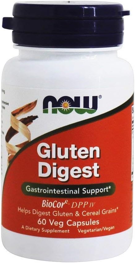 Nu Foods - Gluten Digest Gastro-Intestinale Ondersteuning - 60 Vegetarische Capsules