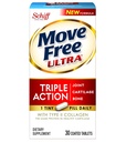 Move Free Ultra Triple Action, 30 tabletten - Joint Health Supplement met Type II Collageen, Boron en HA