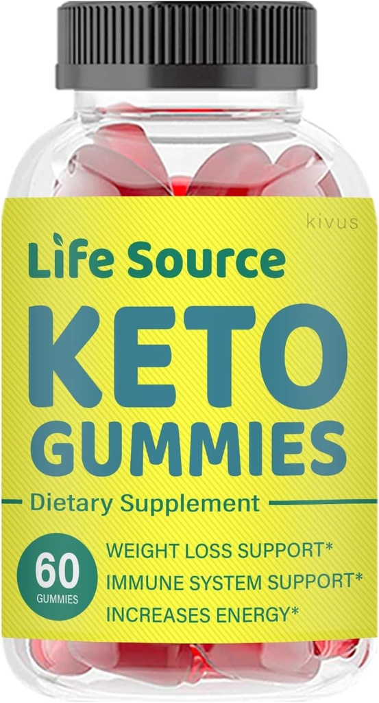 Kivus Life Source Keto Gummies - Life Source Keto Gummies (Single, 60 Gummies)