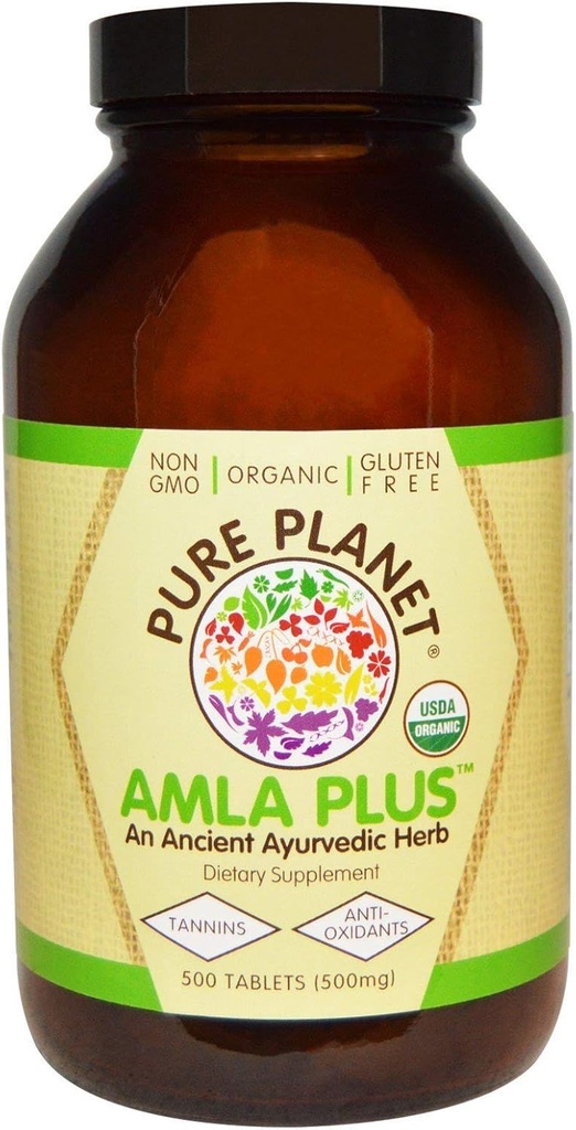 Pure Planet Amla Plus, 500 tabletten