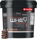 Ultimate Nutrition Prostar Wei Proteïne Poeder Isolaat, Chocolade - Low Carb, High Protein Powder Shake for Muscle Gain & Recovery - Low Sodium, Low-Fat & Keto Friendly - 10 lbs Bucket