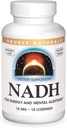 Bron Naturals NADH 10mg, Boost Energie en Geestelijke Alertheid - 10 Tablets
