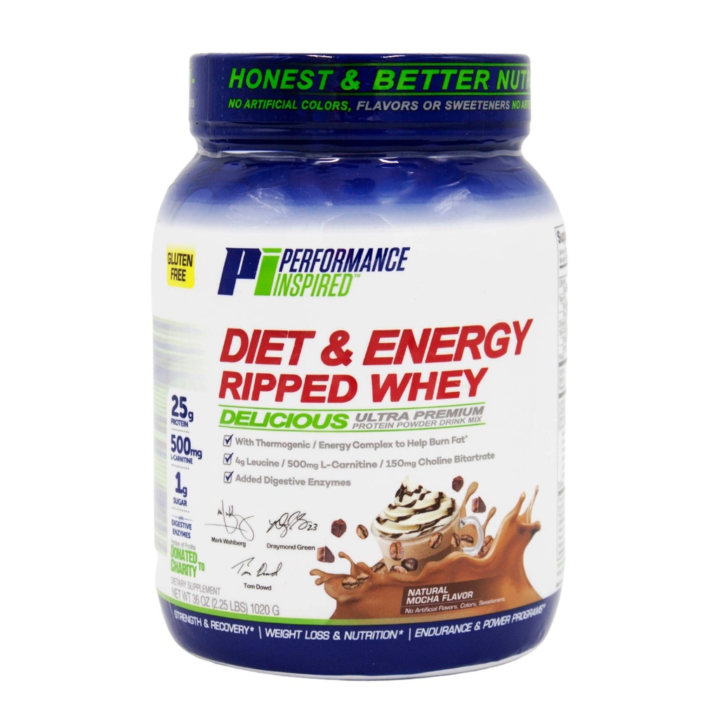 Prestaties Geïnspireerd Voeding Geripte Wei Proteïne 25G Proteïne 4G Leucine 