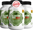 Claritox Pro Max Extra Sterkte Supplement, Mood Booster, Cognitieve Functie Enhancer, 180 Capsules (3)