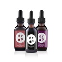Drop supplementen Organische sporen minerale druppels, vlierbessen druppels en vitamine B12 druppels bundel