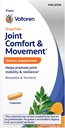Voltaren Joint Comfort and Movement Dietary Supplement from Voltaren, with Boswellia and Turmeric for Joint Support, Movement and Flexibility – 30 Count Bottle